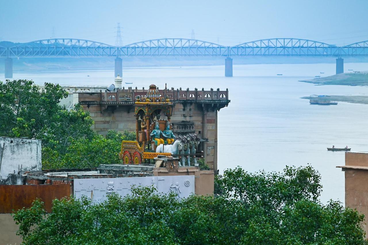 Ganga Darshanam Guest House Varanasi Bagian luar foto